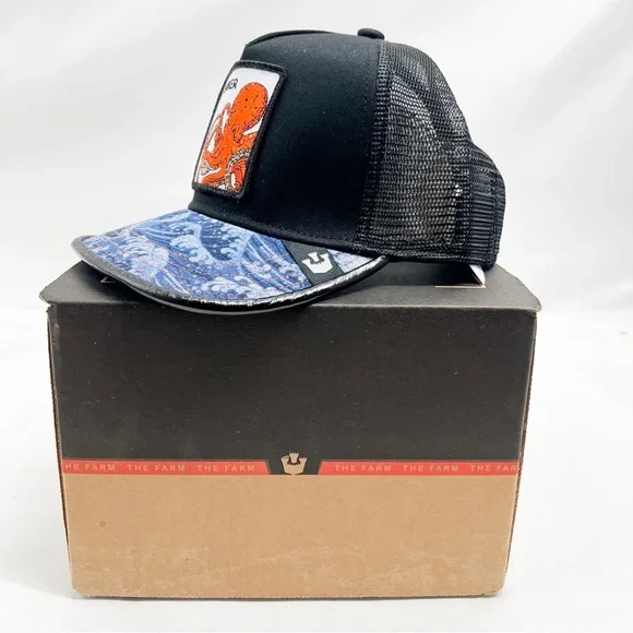 Goorin Bros Animal Farm Trucker Hat ‘Limited Edition’ Kraken It Open-Sucker